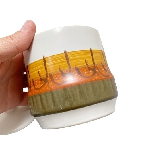 Vintage Casual Ceram Japan Cream and Sugar Set Galaxy Stoneware - Picture 3 of 10